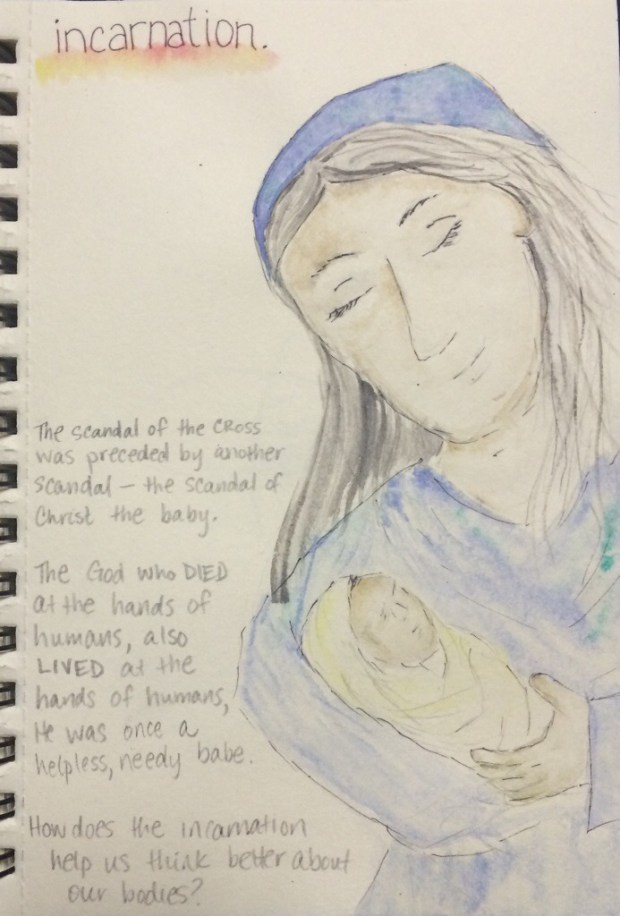 Incarnation - Erin Sloan Jackson art copyright 2018