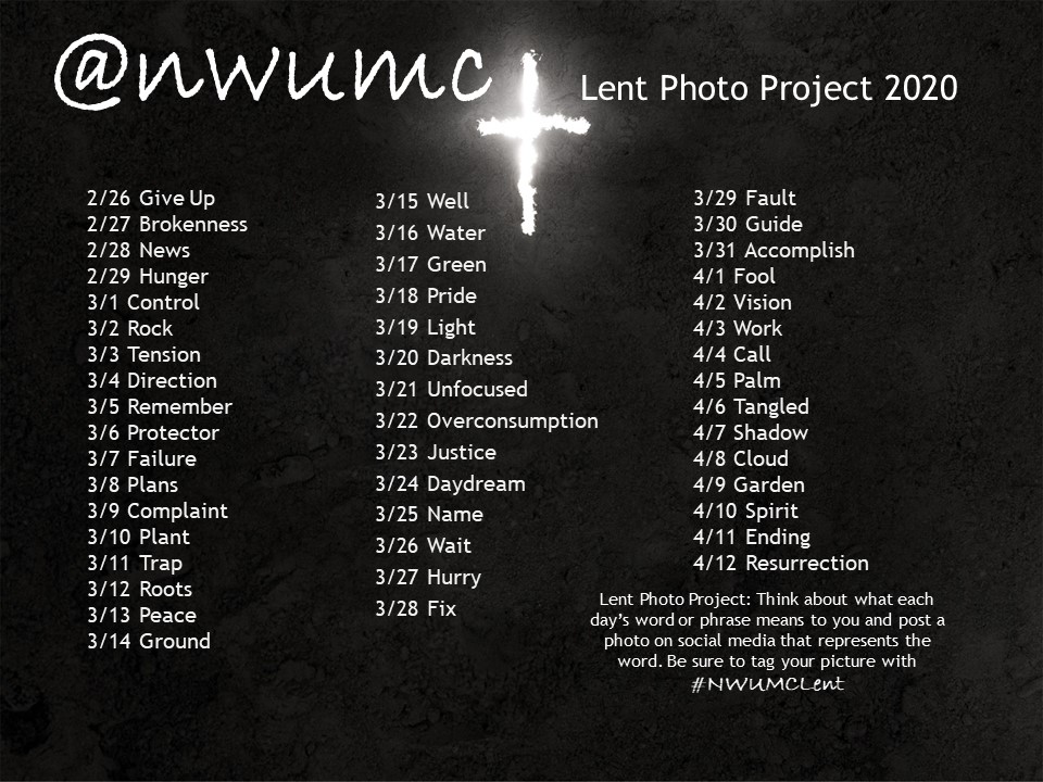 lent photo challenge 2020